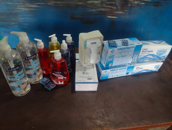 APPUI EN PRODUITS ET MATÉRIELS HYGIÉNIQUES À L'ORPHELINAT LUTONDE